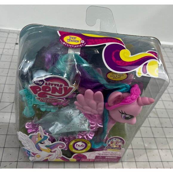 My Little Pony Fashion Style Princess Celestia Toy Set New In Box G4 - Picture 3 of 10